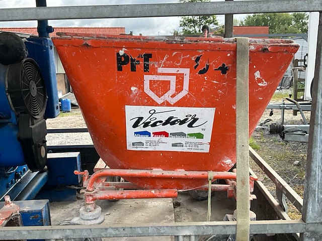 1997 pft g4 pft g4 pleistermachine met aanhangwagen en toebehoren - afbeelding 25 van  47