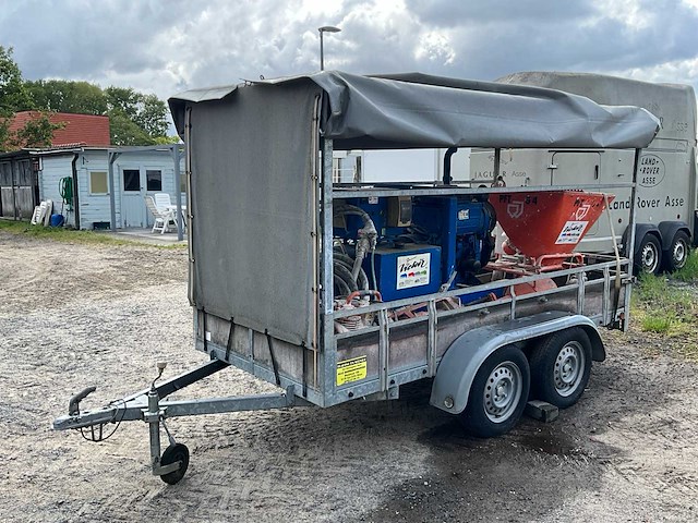 1997 pft g4 pft g4 pleistermachine met aanhangwagen en toebehoren - afbeelding 1 van  47