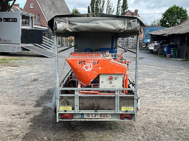 1997 pft g4 pft g4 pleistermachine met aanhangwagen en toebehoren - afbeelding 34 van  47