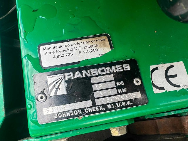 1997 ransomes loopmaaier / breedtemaaier - afbeelding 7 van  19