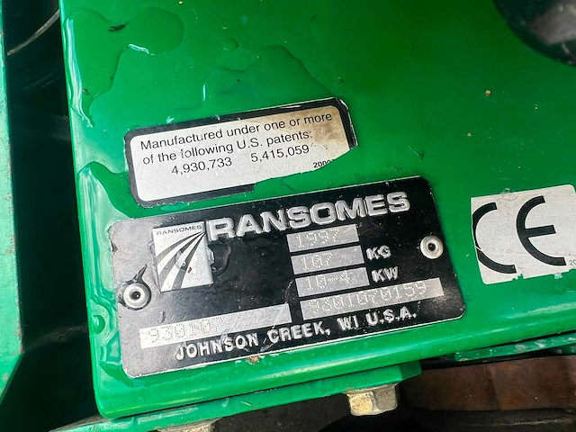 1997 ransomes loopmaaier / breedtemaaier - afbeelding 10 van  19