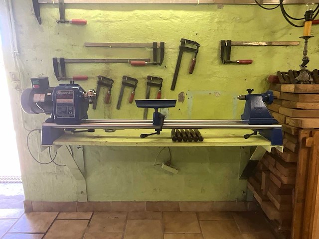 1997 record cl3 36x30 houten draaibank - afbeelding 7 van  14