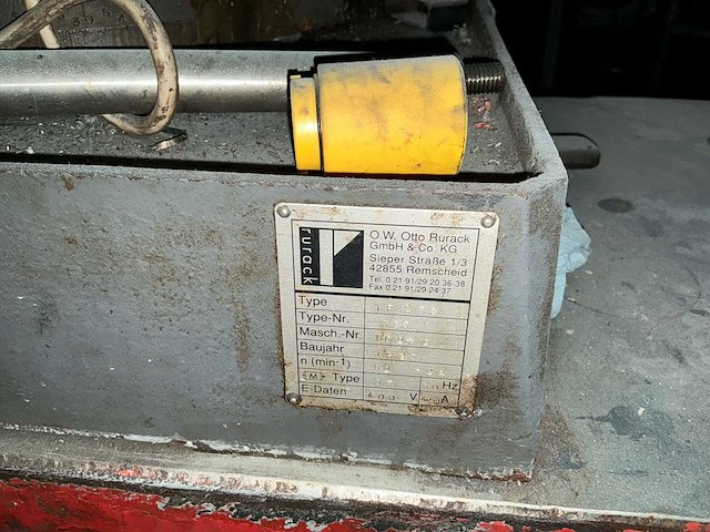 1997 rurack tf 276 afkortcirkelzaagmachine - afbeelding 4 van  4