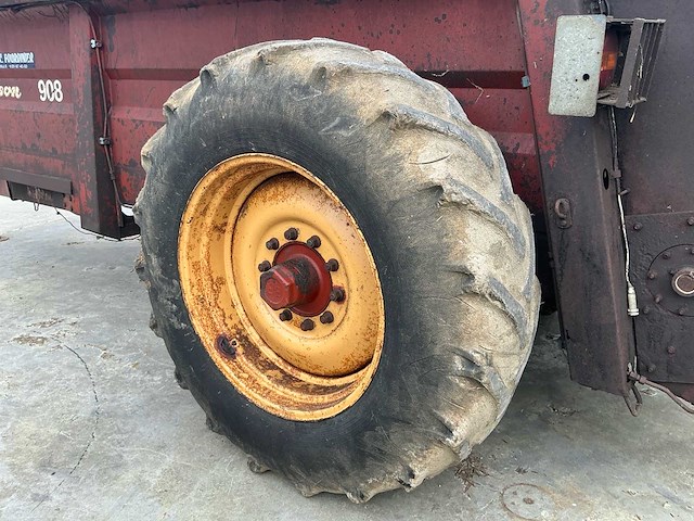 1997 samson 908 akker- en graslandbemester (mestverspreider) - afbeelding 2 van  17