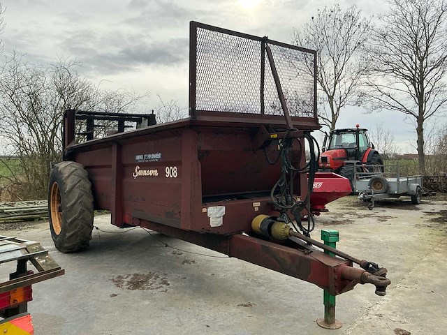 1997 samson 908 akker- en graslandbemester (mestverspreider) - afbeelding 17 van  17