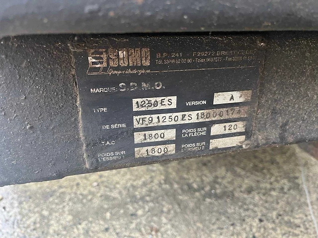 1997 sdmo ds15 nm sdmo generatorset ds15 nm – 15 kva – diesel – trailer gemonteerd - afbeelding 11 van  12