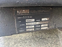 1997 sdmo ds15 nm sdmo generatorset ds15 nm – 15 kva – diesel – trailer gemonteerd - afbeelding 11 van  12