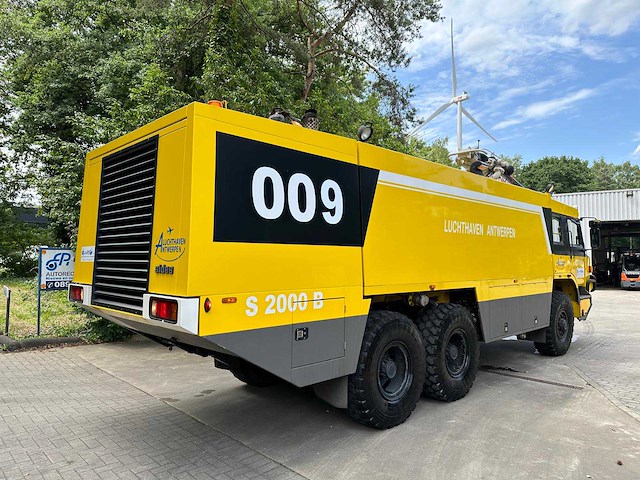 1997 sides vma 105/s 2000 b 6x6 crash tender vrachtwagen - afbeelding 2 van  2