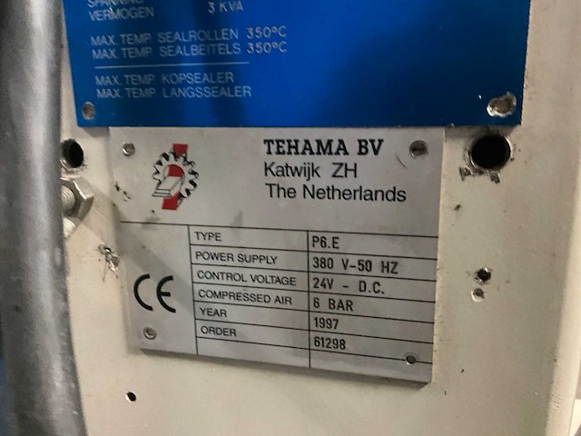 1997 tevopharm vs-pack 200-s verpakkingsmachines - afbeelding 9 van  18