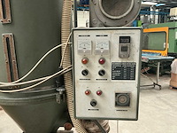 1997 tew hopper thd-100e verrijdbare kunststofdroger - afbeelding 2 van  4