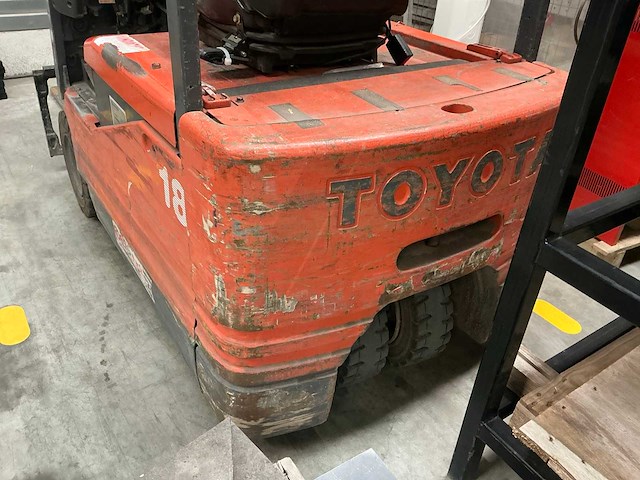 1997 toyota 5fbe18 vorkheftruck - afbeelding 15 van  16
