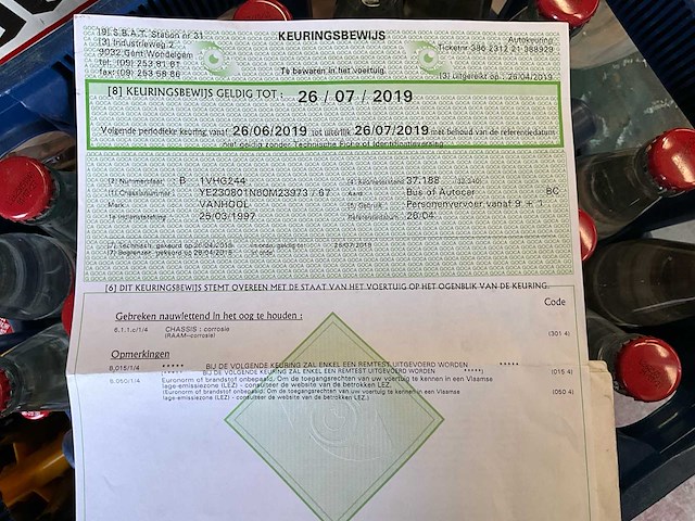 1997 van hool a308 - stadsbus - afbeelding 37 van  46