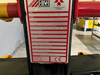 1997 vestergaard sl22i elektrische palletwagen - afbeelding 2 van  13