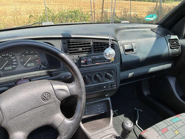 1997 volkswagen golf 3 cabriolet 1.8 i auto - afbeelding 18 van  42