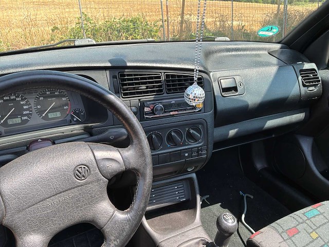 1997 volkswagen golf 3 cabriolet 1.8 i auto - afbeelding 18 van  42