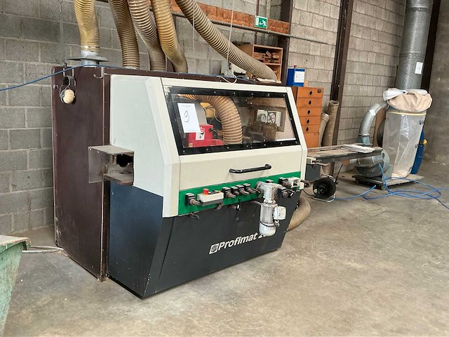1997 weinig profmat23e vierzijdige profileer- en schaafmachine - afbeelding 1 van  11
