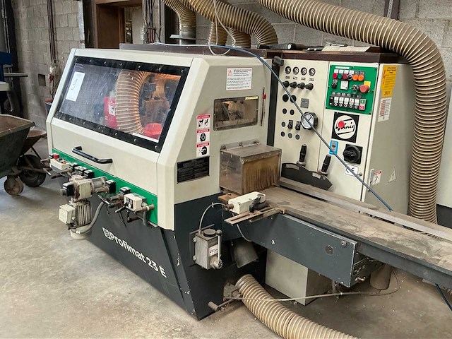 1997 weinig profmat23e vierzijdige profileer- en schaafmachine - afbeelding 19 van  20