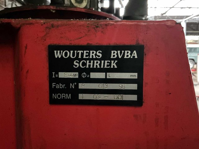 1998 2,4m3 horizontale dieseltank - afbeelding 4 van  5