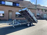 1998 a valcke a3100 3 zijdige elektrische kipper aanhangwagen