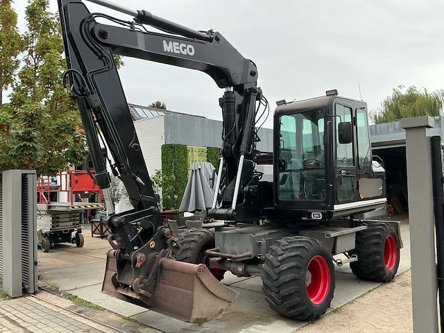 1998 atlas 1104 banden graafmachine - afbeelding 1 van  35