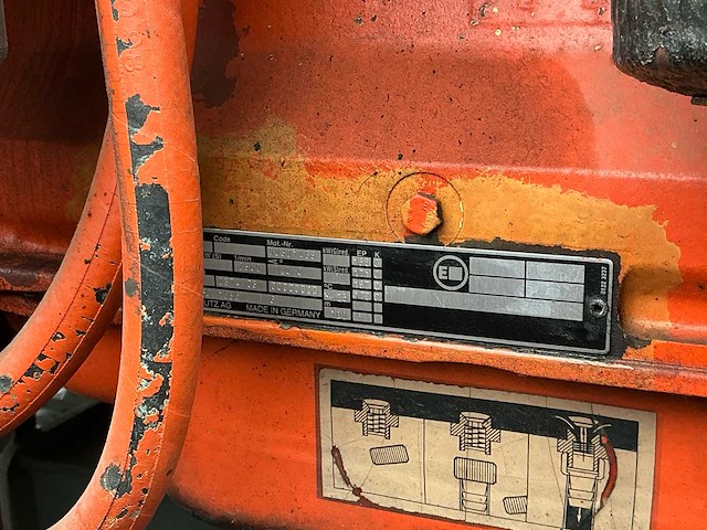 1998 atlas 1104 banden graafmachine - afbeelding 21 van  35