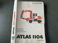 1998 atlas 1104 banden graafmachine - afbeelding 26 van  35