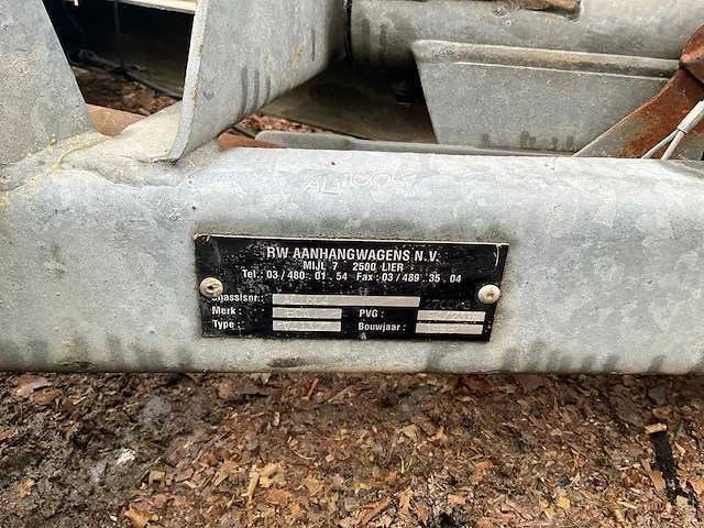 1998 bcw v41327 plateauwagen - afbeelding 8 van  20