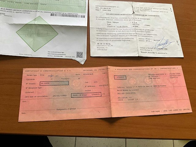 1998 bcw v41327 plateauwagen - afbeelding 13 van  20