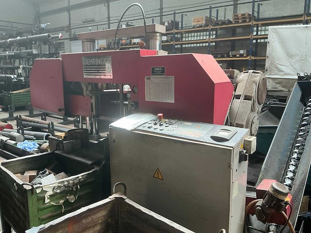 1998 behringer hbp360a horizontale bandzaagmachine - afbeelding 1 van  1