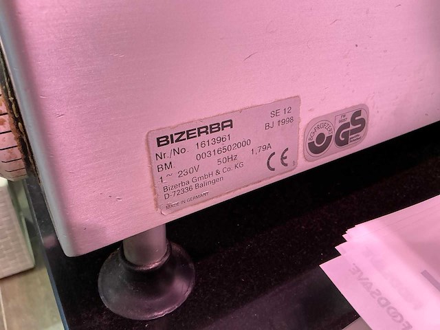 1998 bizerba se 12 vleessnijmachine - afbeelding 7 van  7