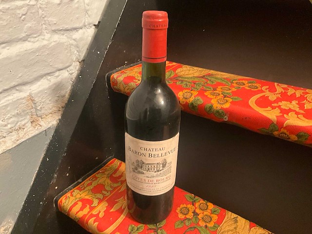 1998 chateau baron bellevue rode wijn (6x) - afbeelding 1 van  4