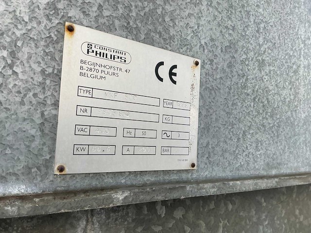 1998 constant philips mkf 500 filter afzuiginstallatie - afbeelding 15 van  15