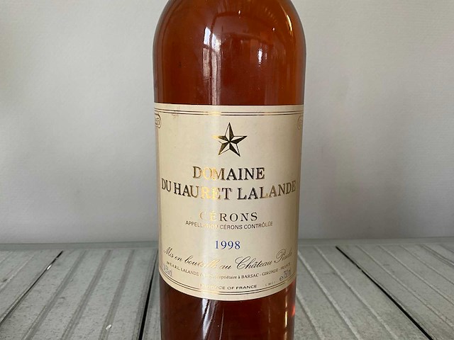 1998 dessertwijn (10x) - afbeelding 2 van  3