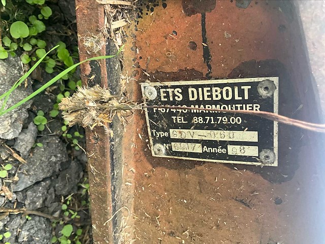 1998 ets diebolt gdv - 0900 hydrolic forestry clamp - afbeelding 4 van  5