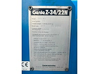 1998 genie z-34/22n hoogwerker - afbeelding 6 van  20