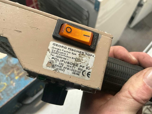 1998 georg fisher polifusose pf pijplas apparaat - afbeelding 8 van  8