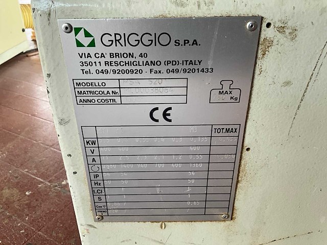 1998 griggio psa 520 vandiktebank - afbeelding 5 van  18