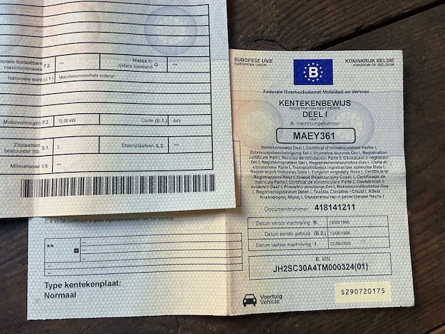 1998 honda super four sl30 - afbeelding 11 van  20