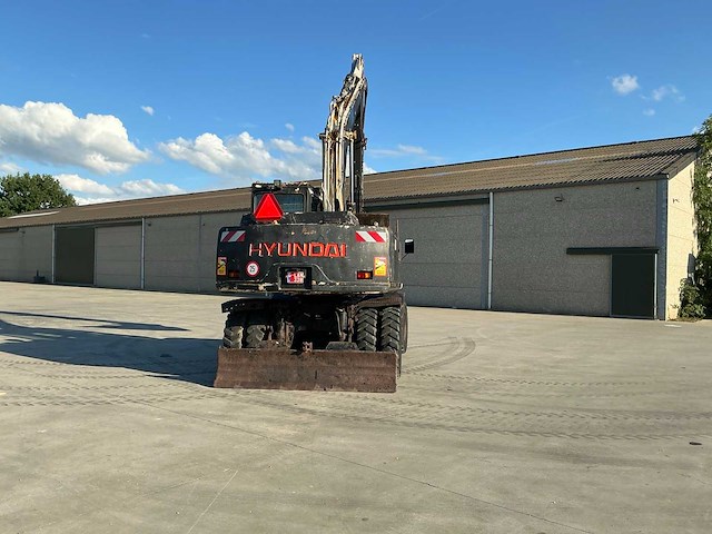 1998 hyundai robex-130w banden graafmachine - afbeelding 27 van  45
