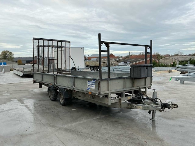 1998 ifor williams ct166g kipper aanhangwagen - afbeelding 3 van  18