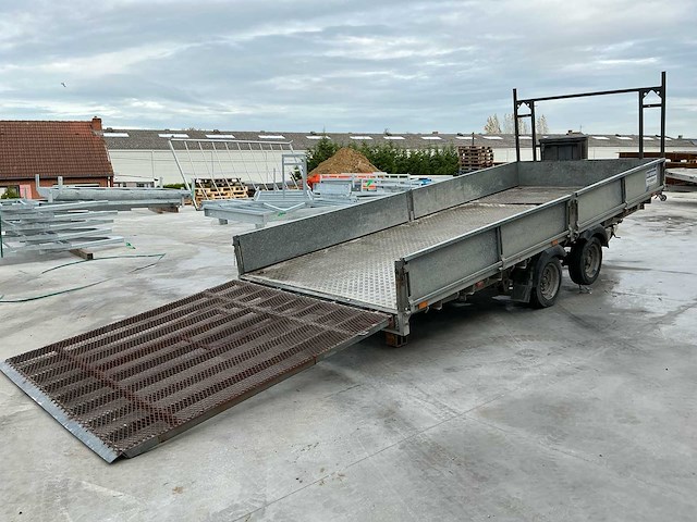 1998 ifor williams ct166g kipper aanhangwagen - afbeelding 7 van  18