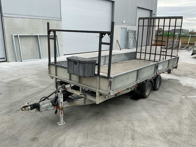 1998 ifor williams ct166g kipper aanhangwagen - afbeelding 1 van  18