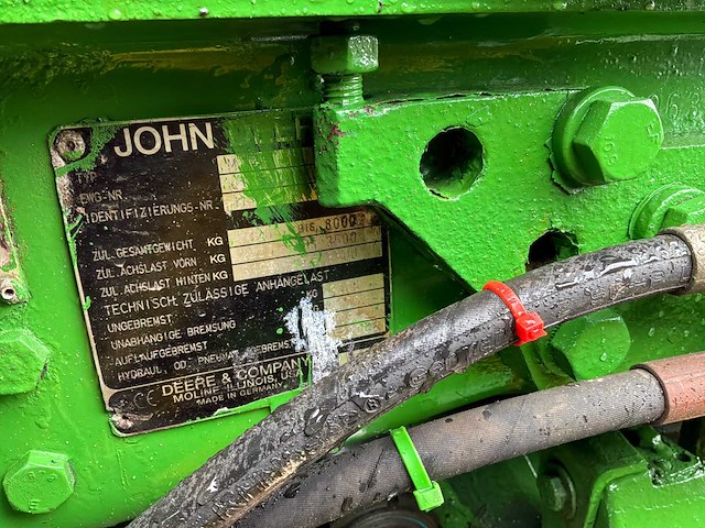 1998 john deer 6310 4wd landbouwtractor - afbeelding 32 van  43