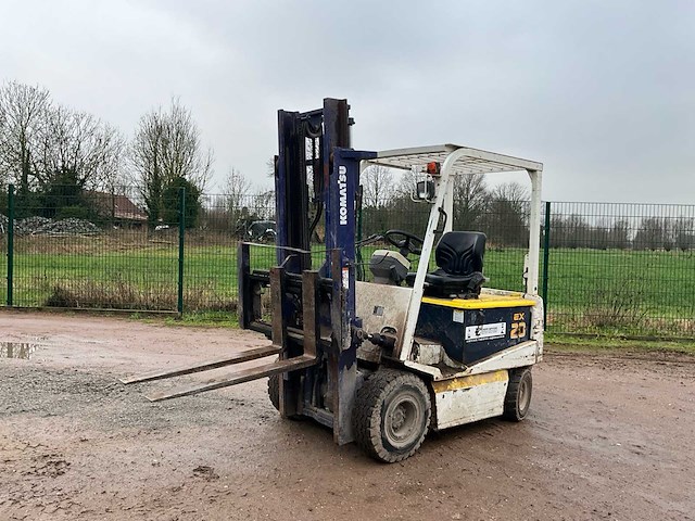1998 komatsu fb20ex-5 elektrische vorkheftruck - afbeelding 2 van  29