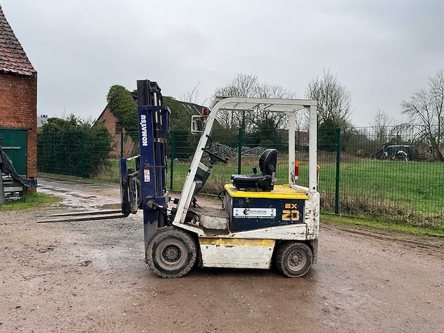 1998 komatsu fb20ex-5 elektrische vorkheftruck - afbeelding 21 van  29