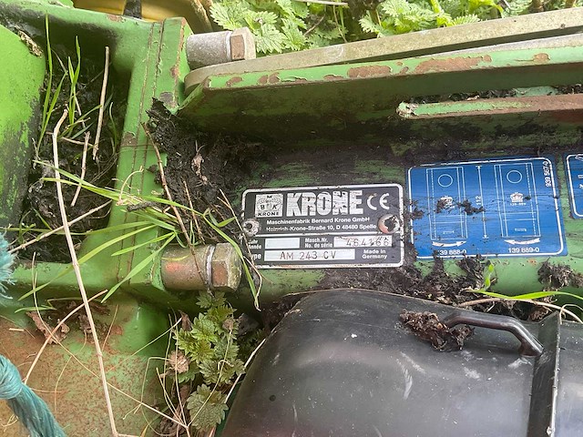 1998 krone am 243 pk achterste schijfmaaier - afbeelding 9 van  9