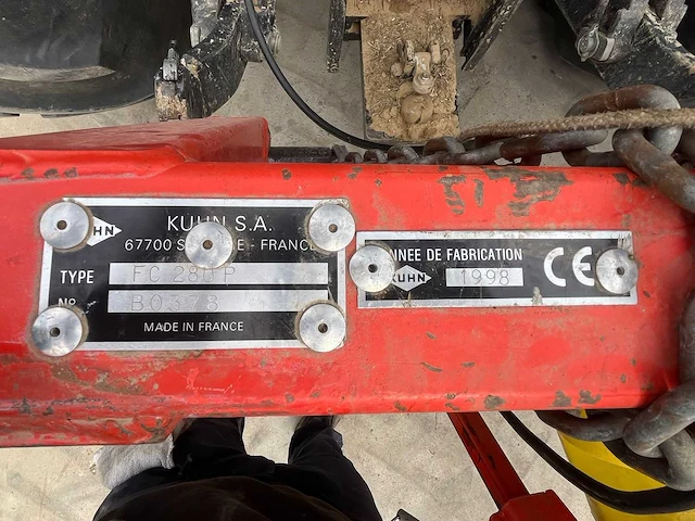 1998 kuhn maaier-conditioner diverse landbouwproducten - afbeelding 2 van  10