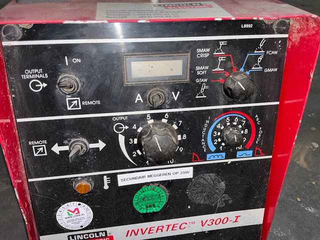 1998 lincoln inverter v390-i lasautomaat - afbeelding 6 van  8