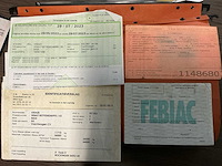 1998 man t33df vrachtwagen + atlas laadkraan 16m + container - afbeelding 11 van  12