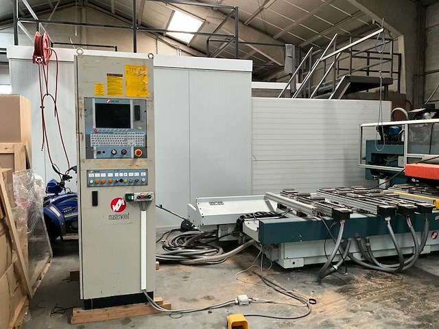 1998 masterwood project 330-t cnc glasbewerkingscentra - afbeelding 6 van  19